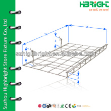 Wire Grid Shelf Flat mit Lippe